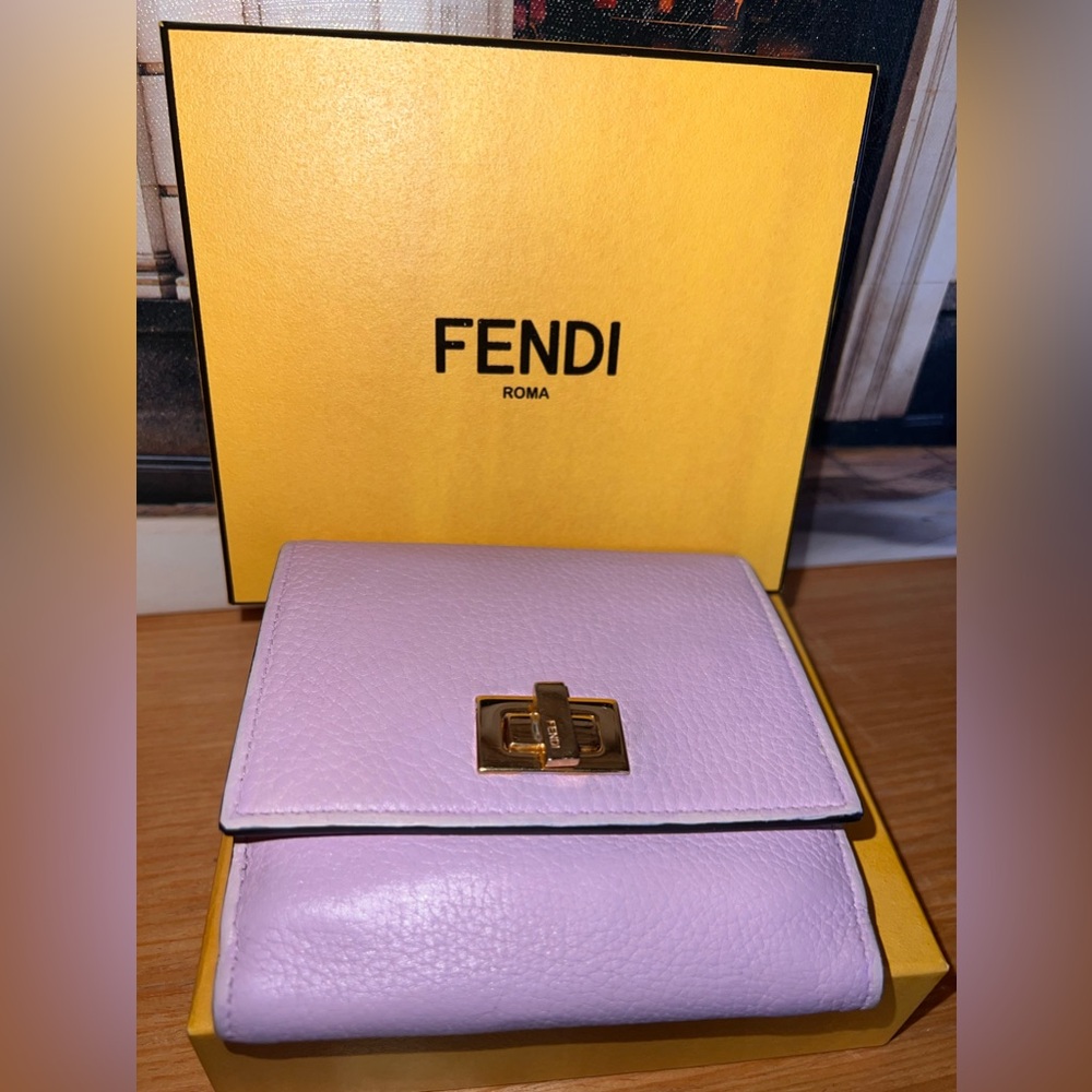 Fendi peekaboo wallet